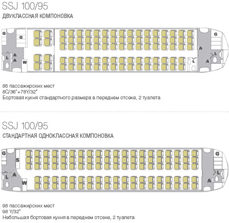 Rrj 95lr схема мест